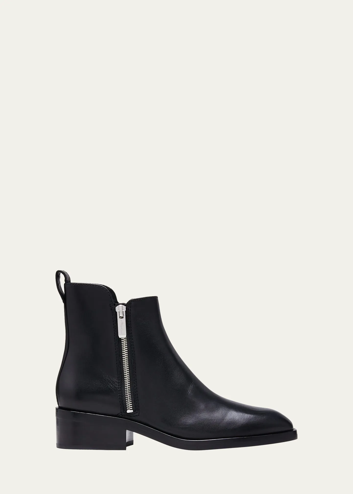 3.1 Phillip Lim Alexa Leather Zip Booties