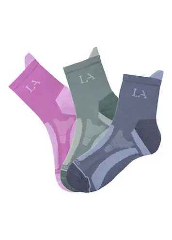 active by LASCANA Pack of 3 Hiking Socks | Grattan