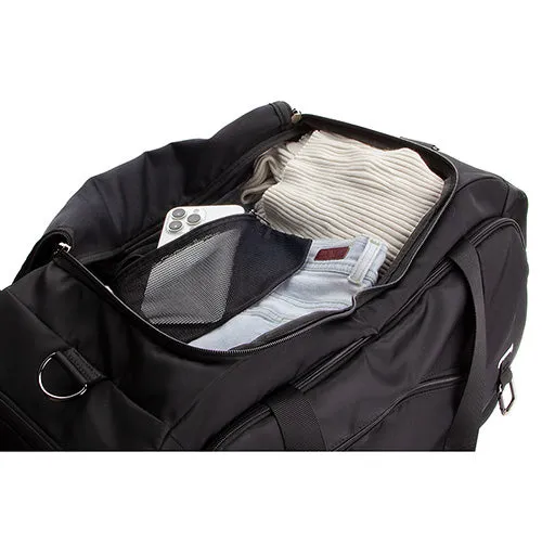 AeroLOFT Black Duffel Jet Black Weekender Duffel