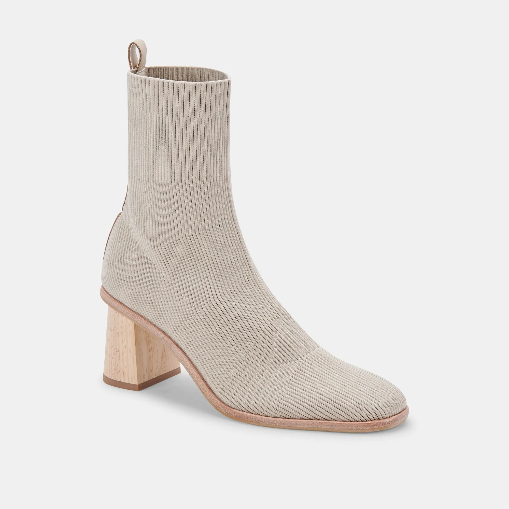 ALAYA BOOTIES SAND KNIT - re:vita