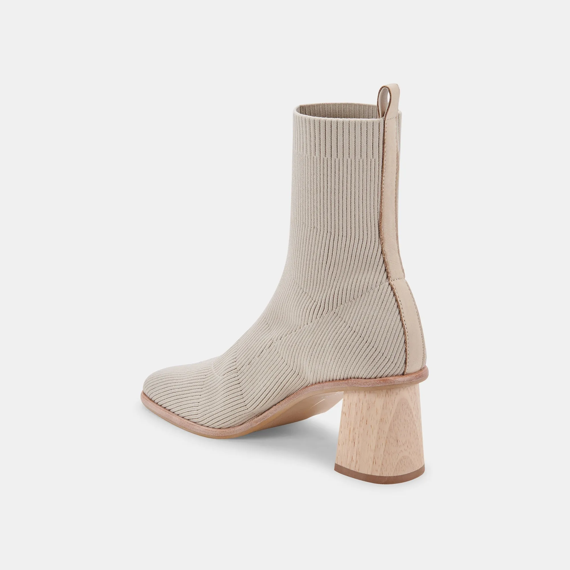 ALAYA BOOTIES SAND KNIT - re:vita