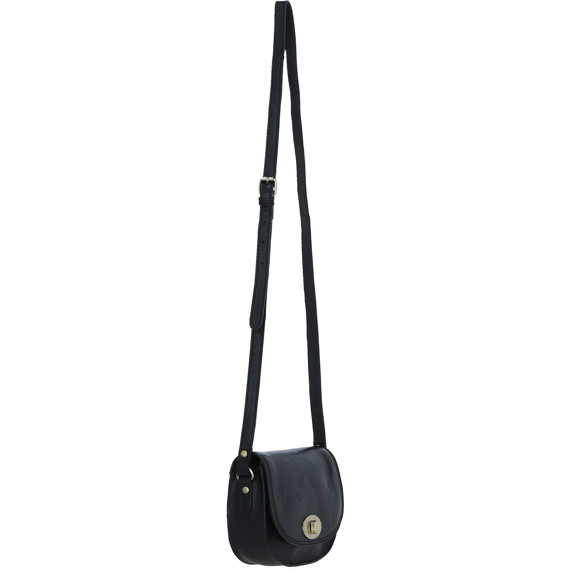 Ashwood Leather Vintage Crossbody Bag Black: M-90