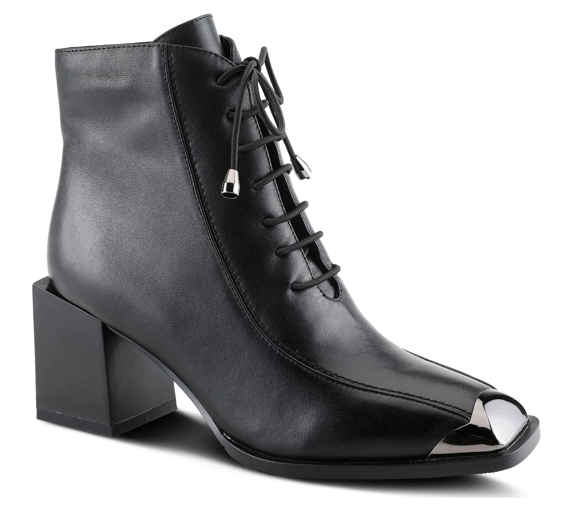 Azura by Spring Step Leather Fashion Booties -Thatgirl