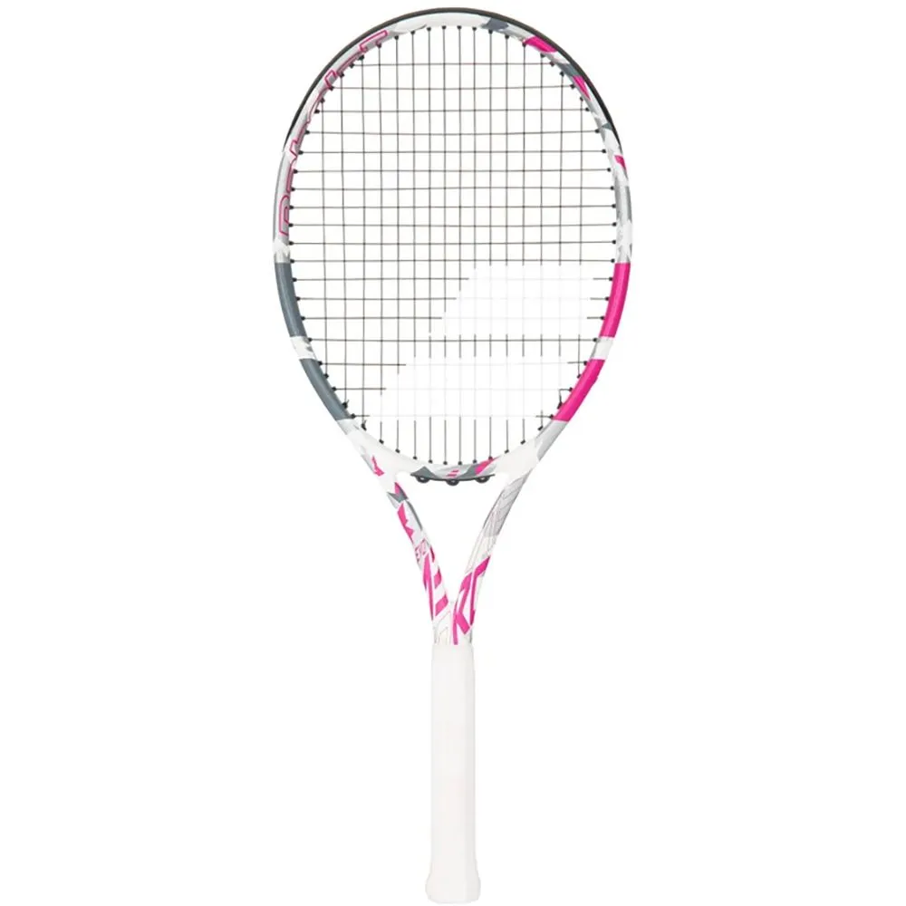 Babolat Evo Aero Unstrung Tennis Racquet (Grey/Pink)