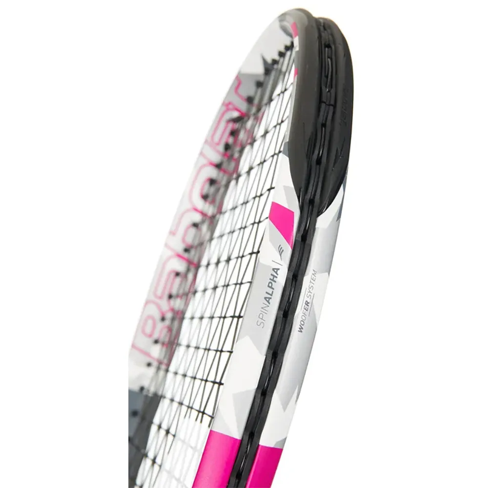 Babolat Evo Aero Unstrung Tennis Racquet (Grey/Pink)