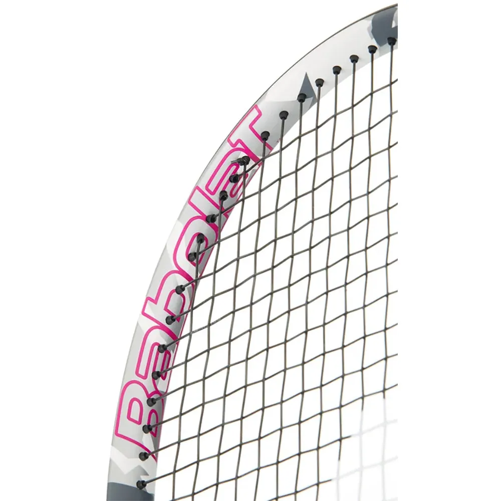 Babolat Evo Aero Unstrung Tennis Racquet (Grey/Pink)