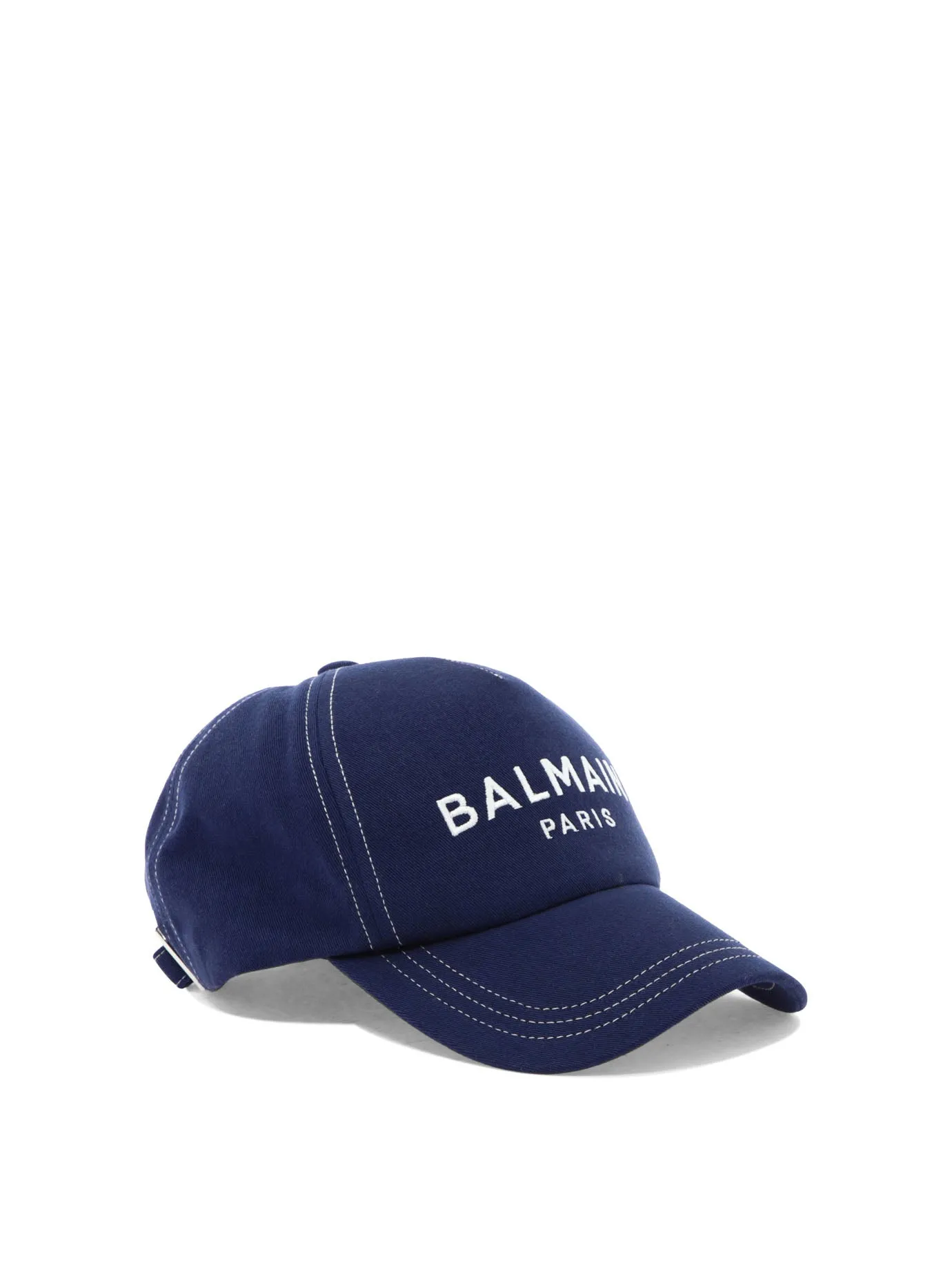 Balmain Logo Embroidered Baseball Cap