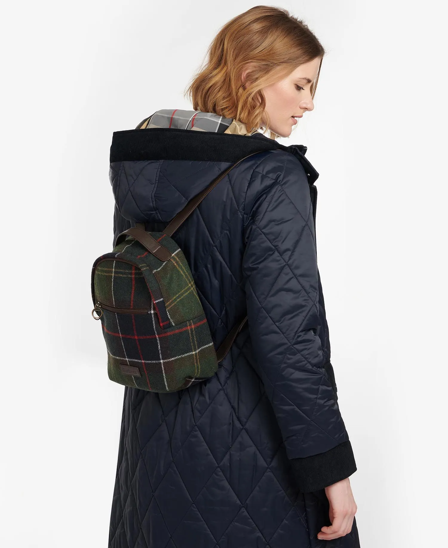 Barbour Caley  Classic Tartan Backpack LBA0342