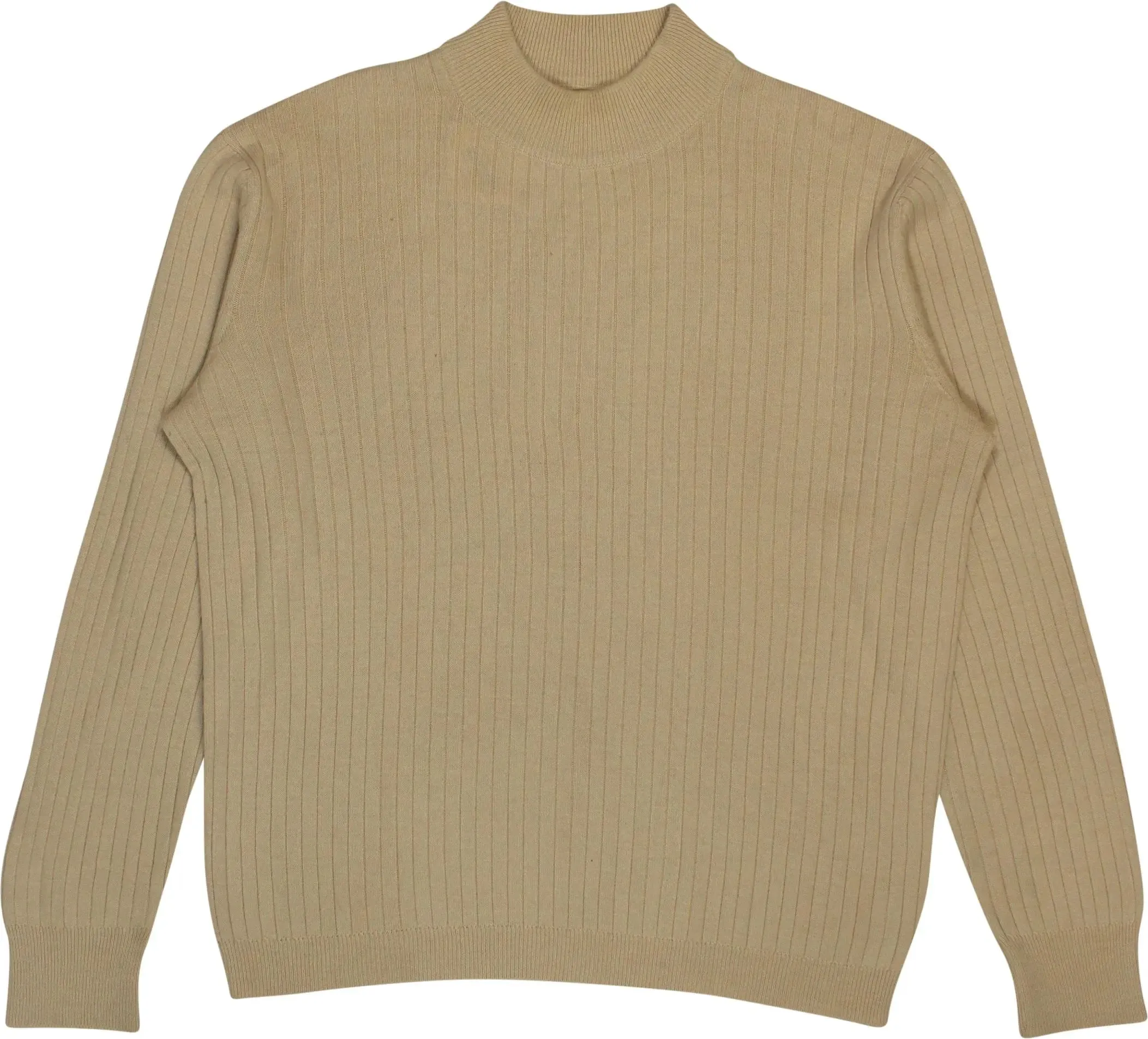 Beige Turtleneck Jumper | ThriftTale