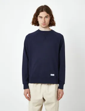 Bhode Archive Sweatshirt (Organic) - Peacoat Blue