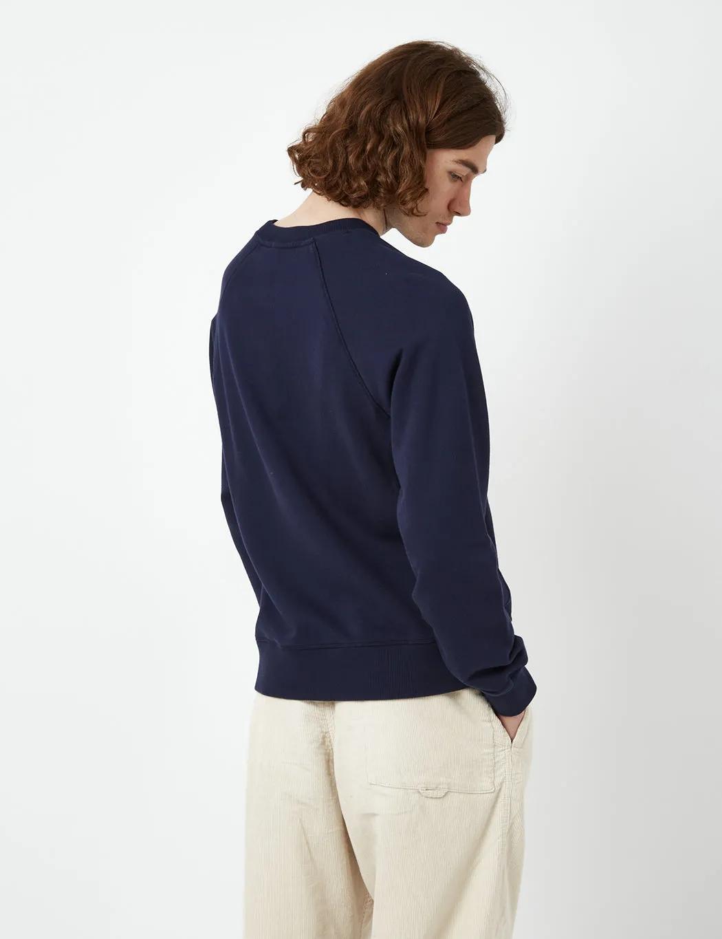 Bhode Archive Sweatshirt (Organic) - Peacoat Blue