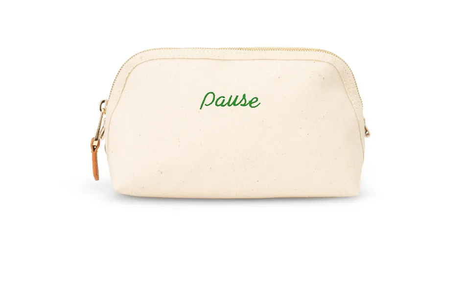 Boulevard Harper Canvas Pouch w/ Monogramming