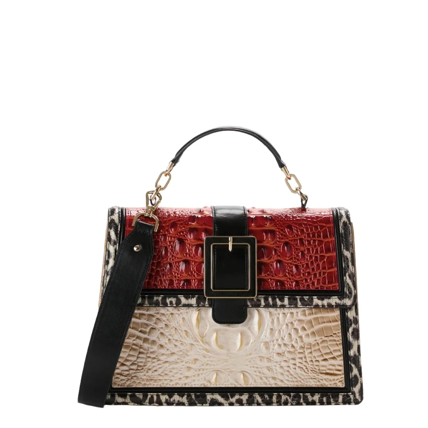 BRAHMIN Hallie Satchel Handbag