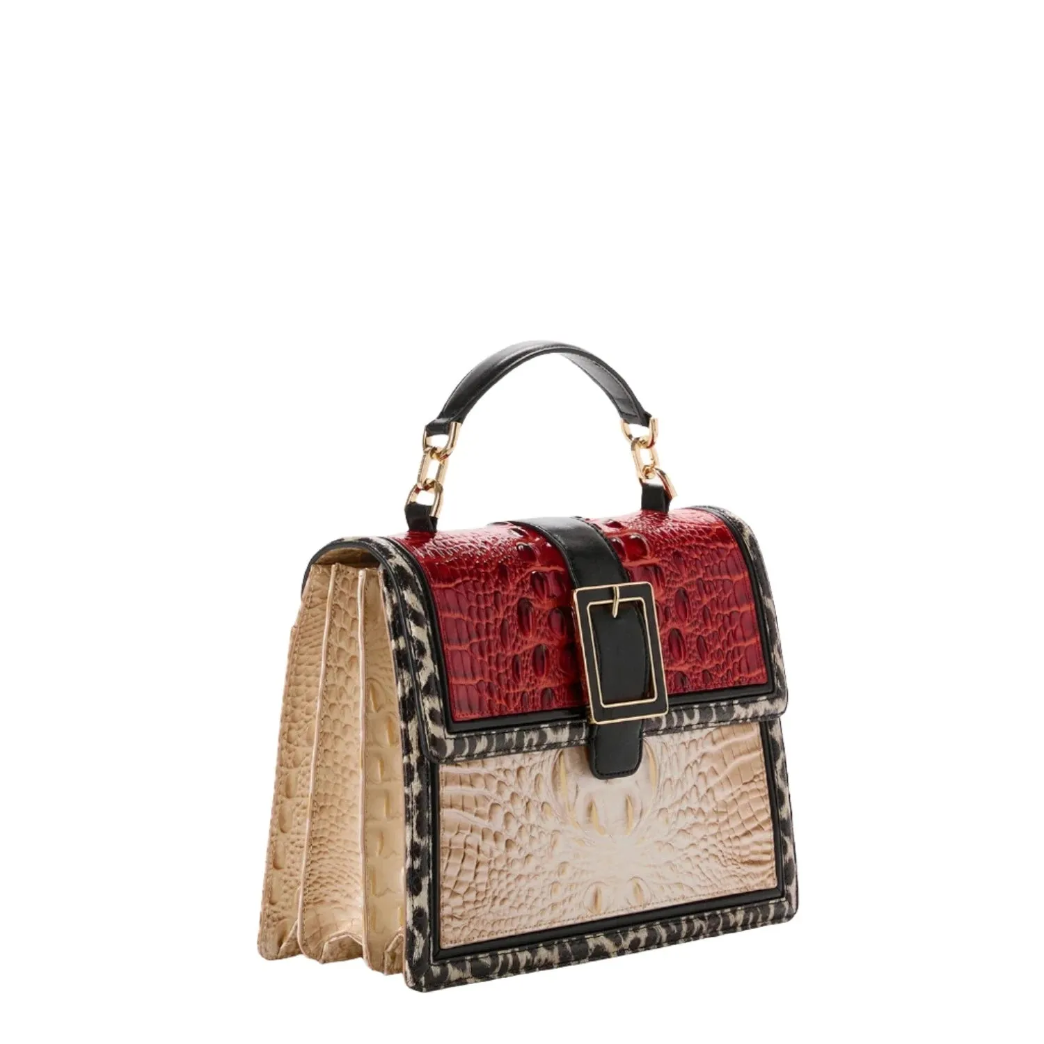 BRAHMIN Hallie Satchel Handbag