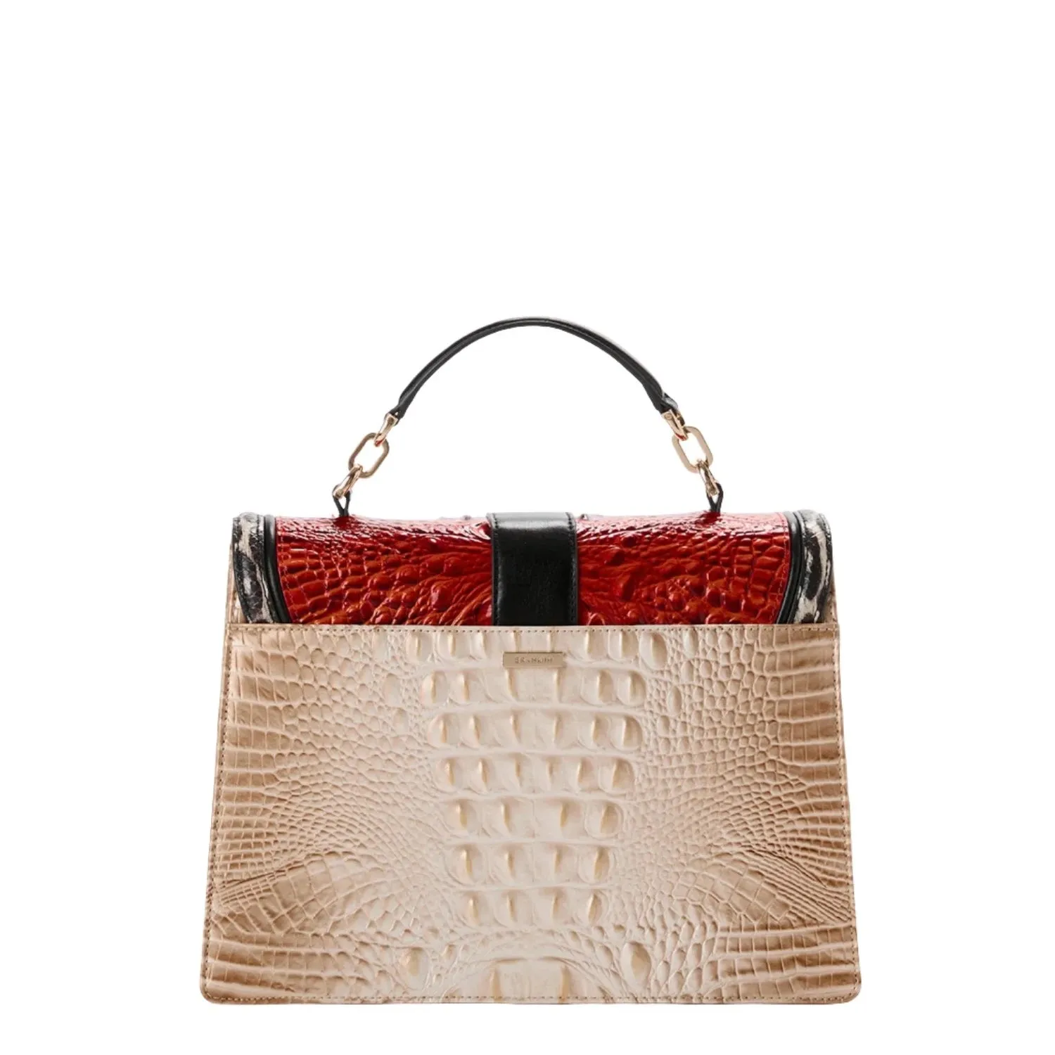 BRAHMIN Hallie Satchel Handbag