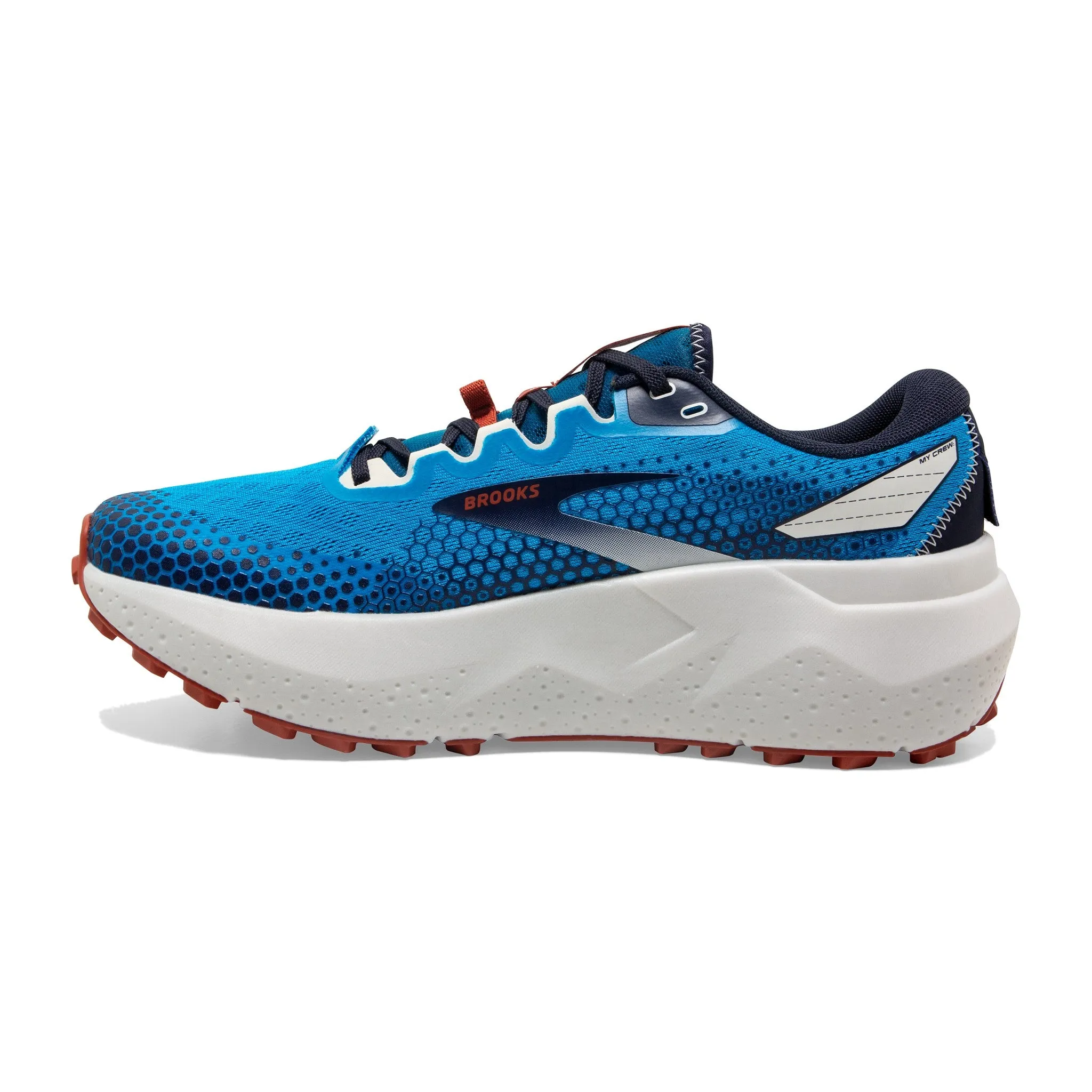 Brooks Men's Caldera 6 Trail Running Shoes Peacoat / Atomic Blue / Rooibos