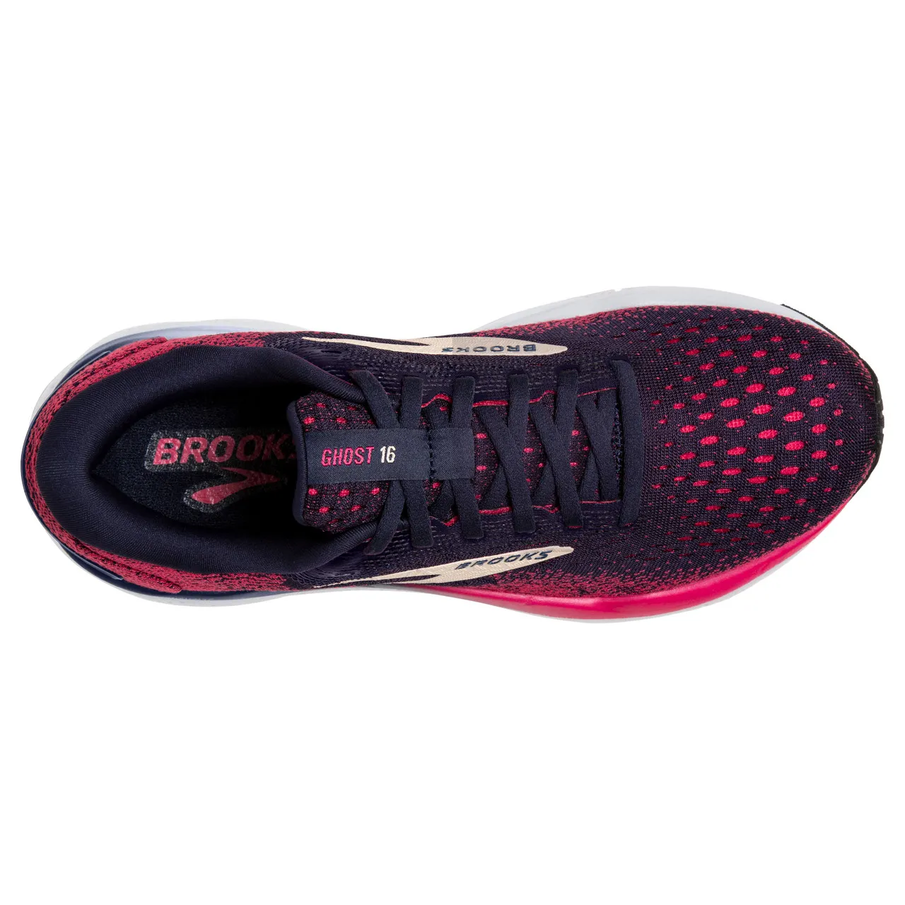 Brooks Women's Ghost 16 - Peacoat / Raspberry / Apricot