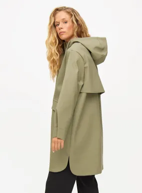 Buy Khaki Longline Rubberised Raincoat XL | Coats | Tu