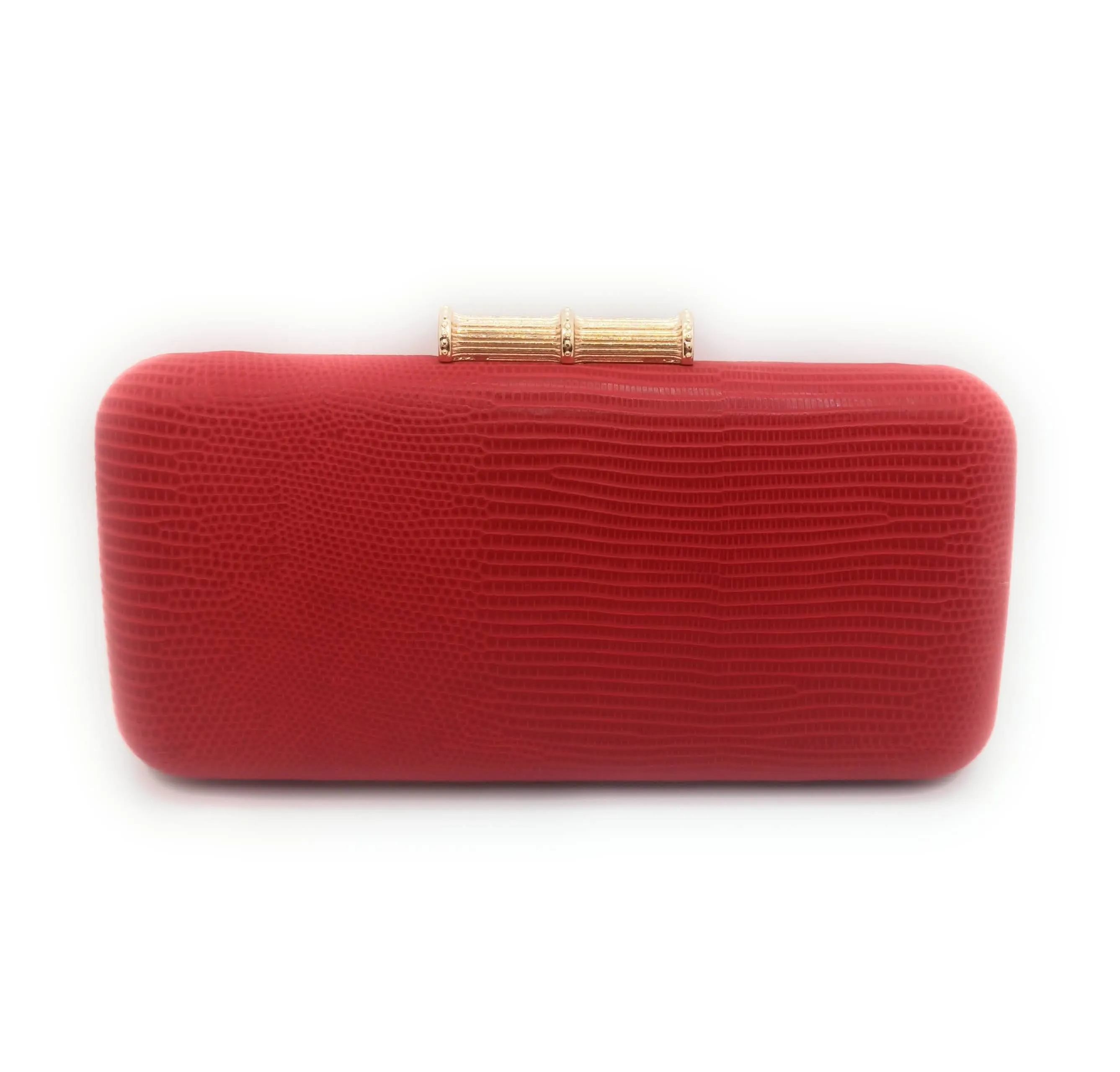 Cartera De Mano Bolso Fiesta · Bambú Rojo