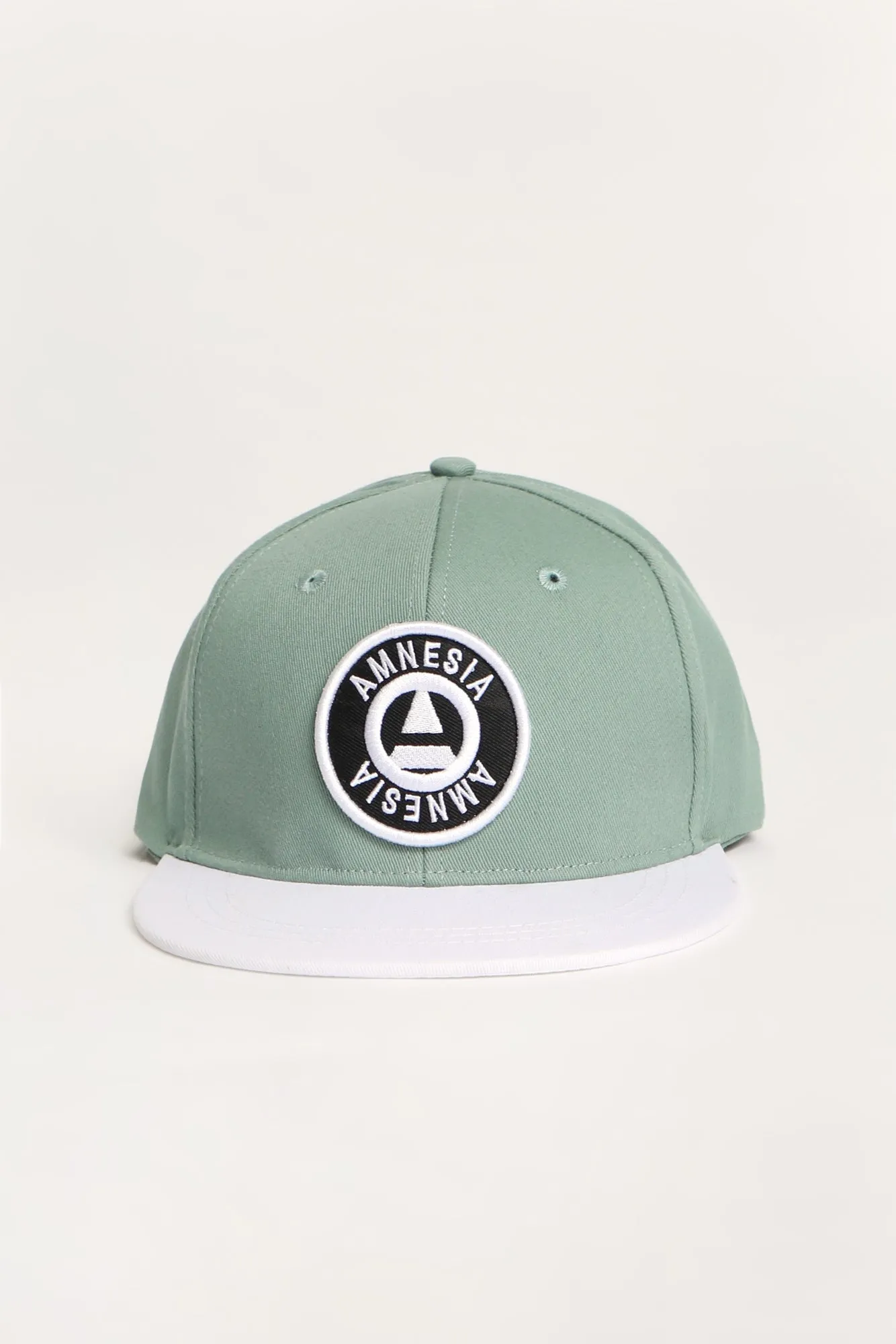 Casquette à Bord Plat Logo Patch Amnesia Homme