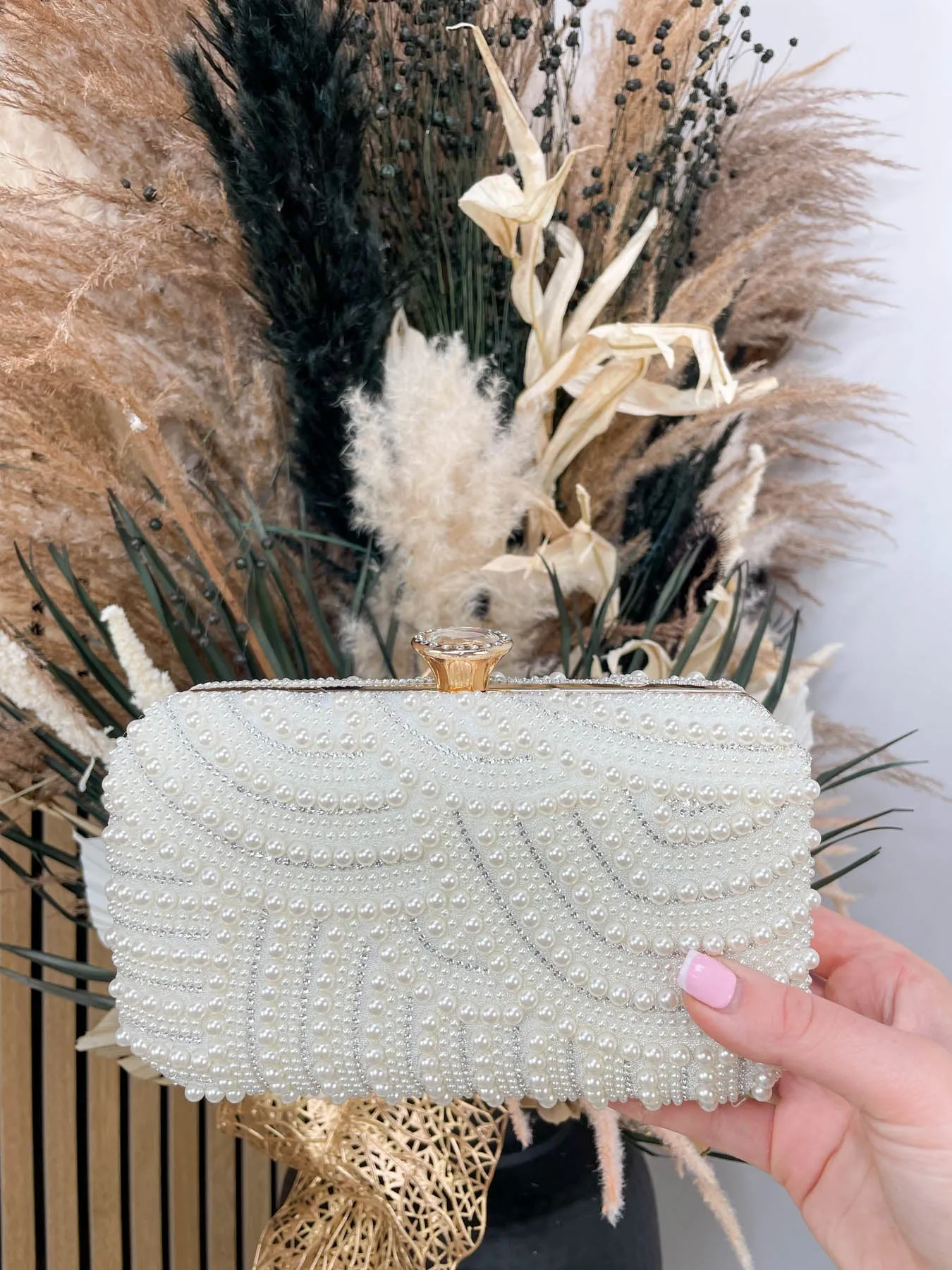 Chandelier Clutch Bag - 2 Colours