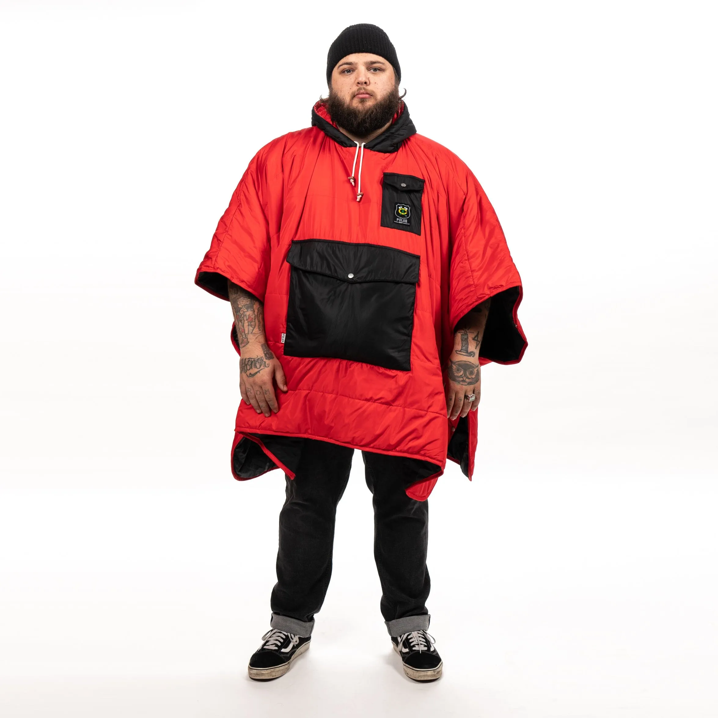 Chicago Blackhawks Hockey Poncho