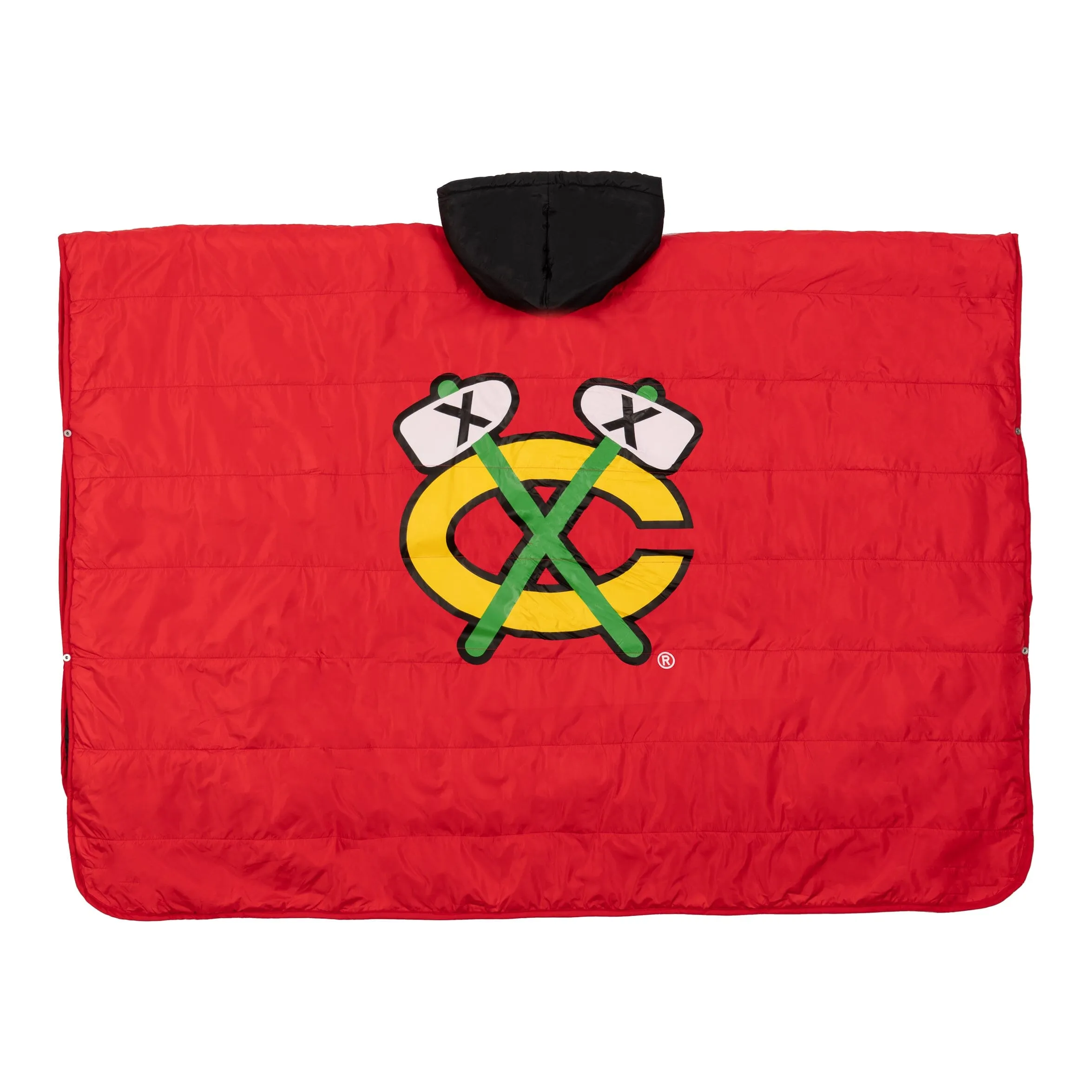 Chicago Blackhawks Hockey Poncho