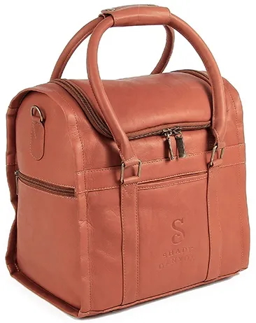 Claire Chase Six Bottle Wine Duffel 