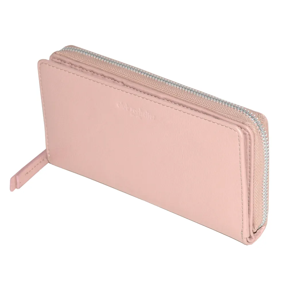 Club Rochelier Ladies' Zip Around Clutch Wallet with Tab