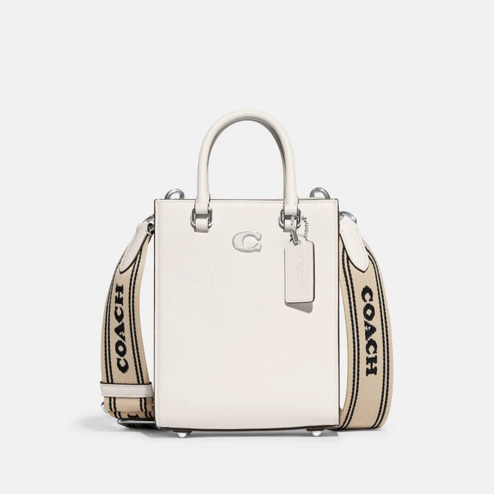 Coach Tote 16 Cross-Grain Leather Bag