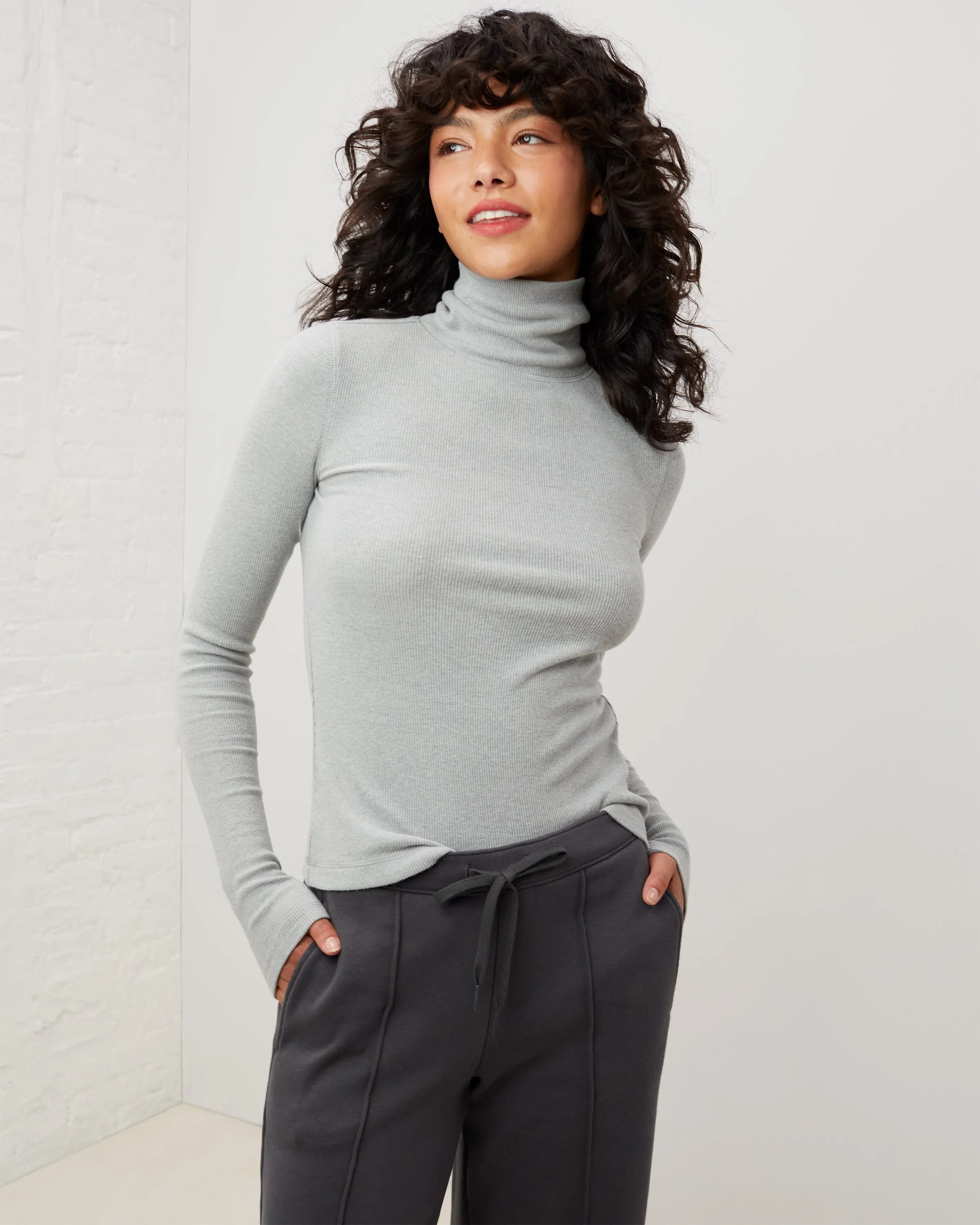 Cozy Rib Turtleneck