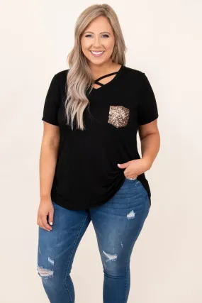 Darling Daydream Top, Black