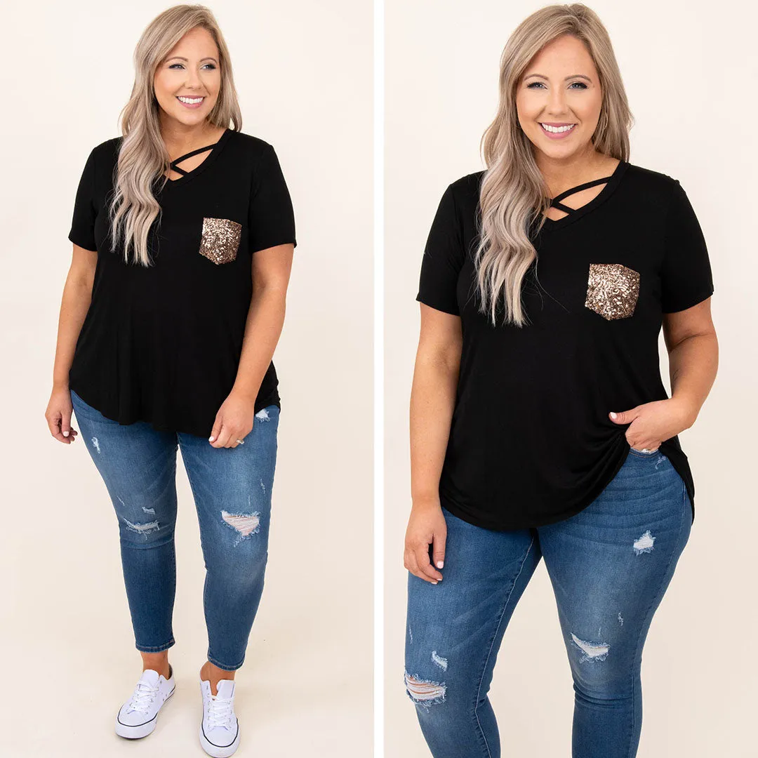 Darling Daydream Top, Black