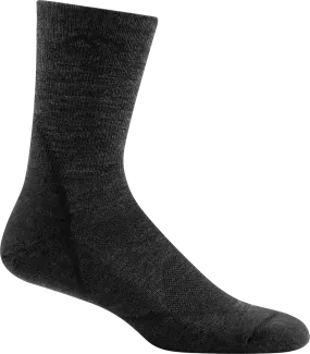 Darn Tough 1972 Men's Light Hiker Micro Crew Lightweight Hiking Socks - Black