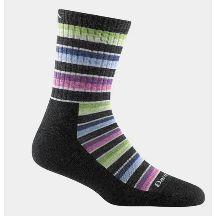 Darn Tough Women's Decade Stripe Micro Crew Midweight Cushion Hiking Sock