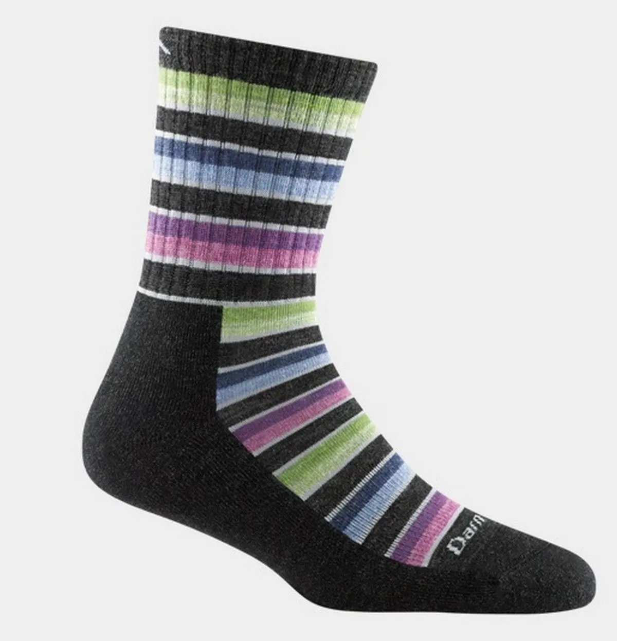 Darn Tough Women's Decade Stripe Micro Crew Midweight Cushion Hiking Sock