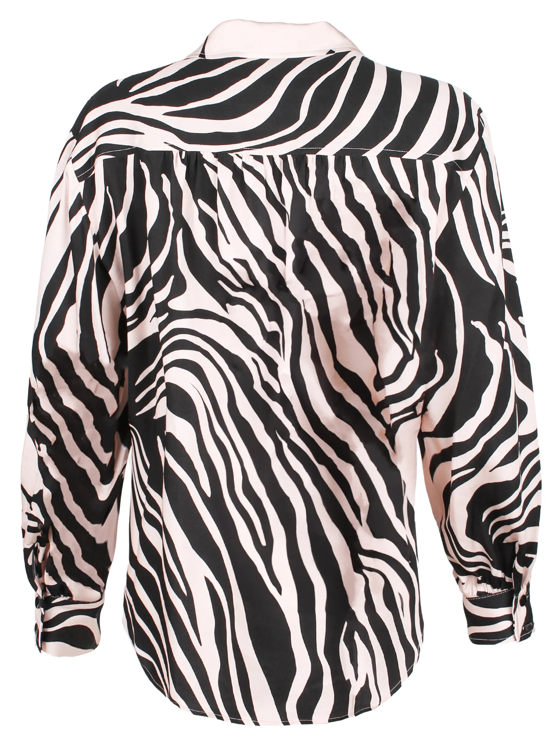 Davy Popover Blushed Tiger Print