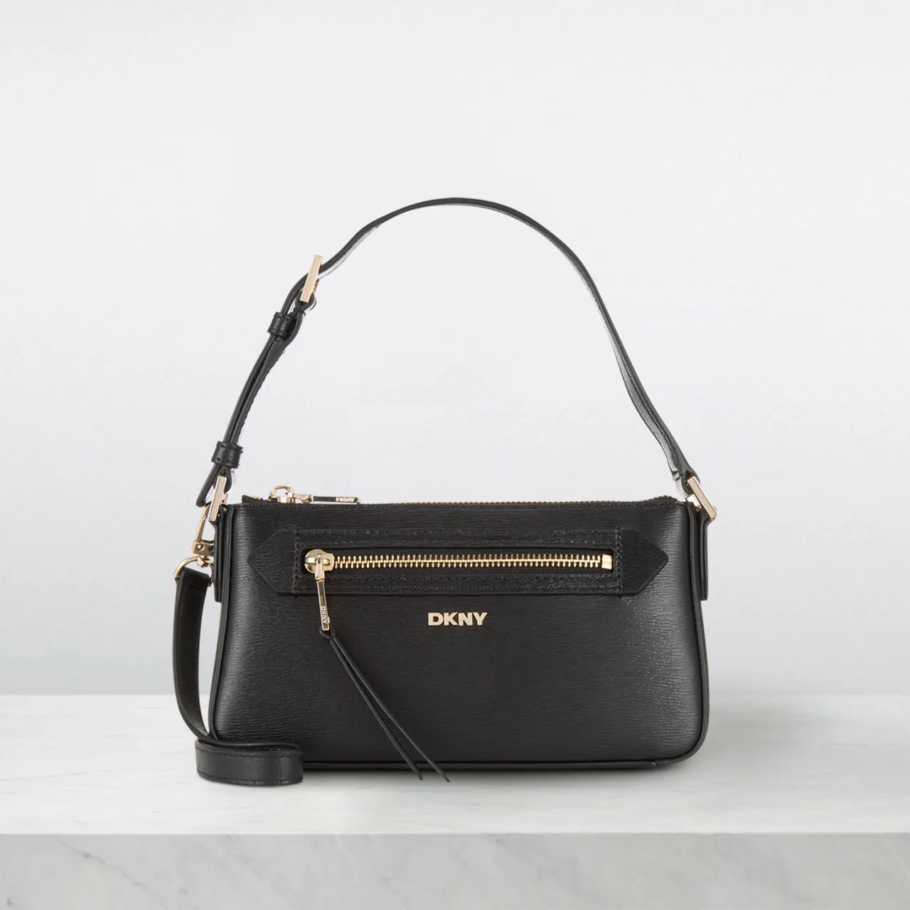 DKNY Bryant Demi Crossbody Bag - Black  Gold