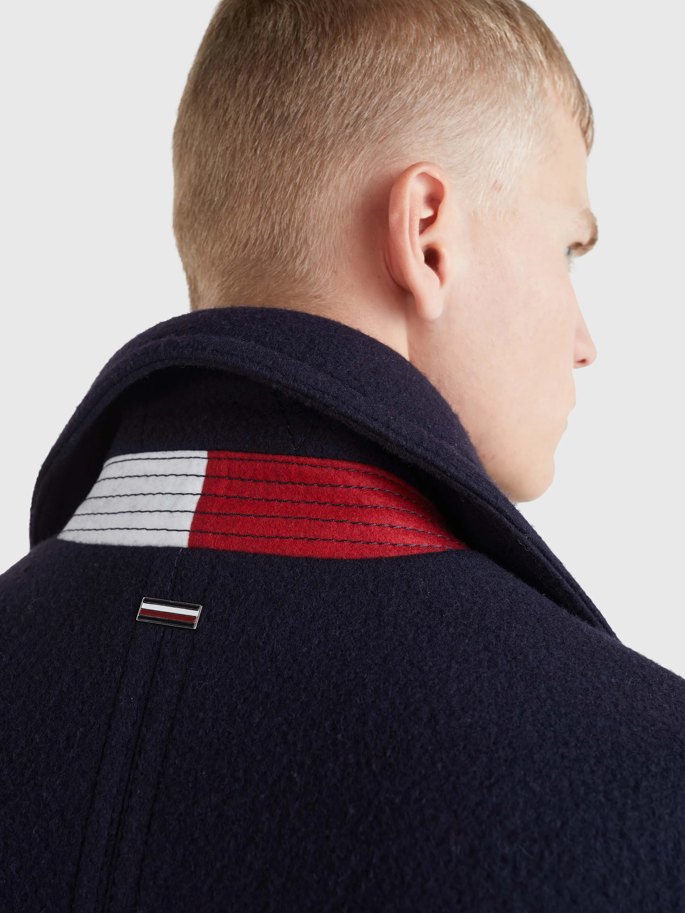 Double Breasted Peacoat | Coats & Jackets | Tommy Hilfiger