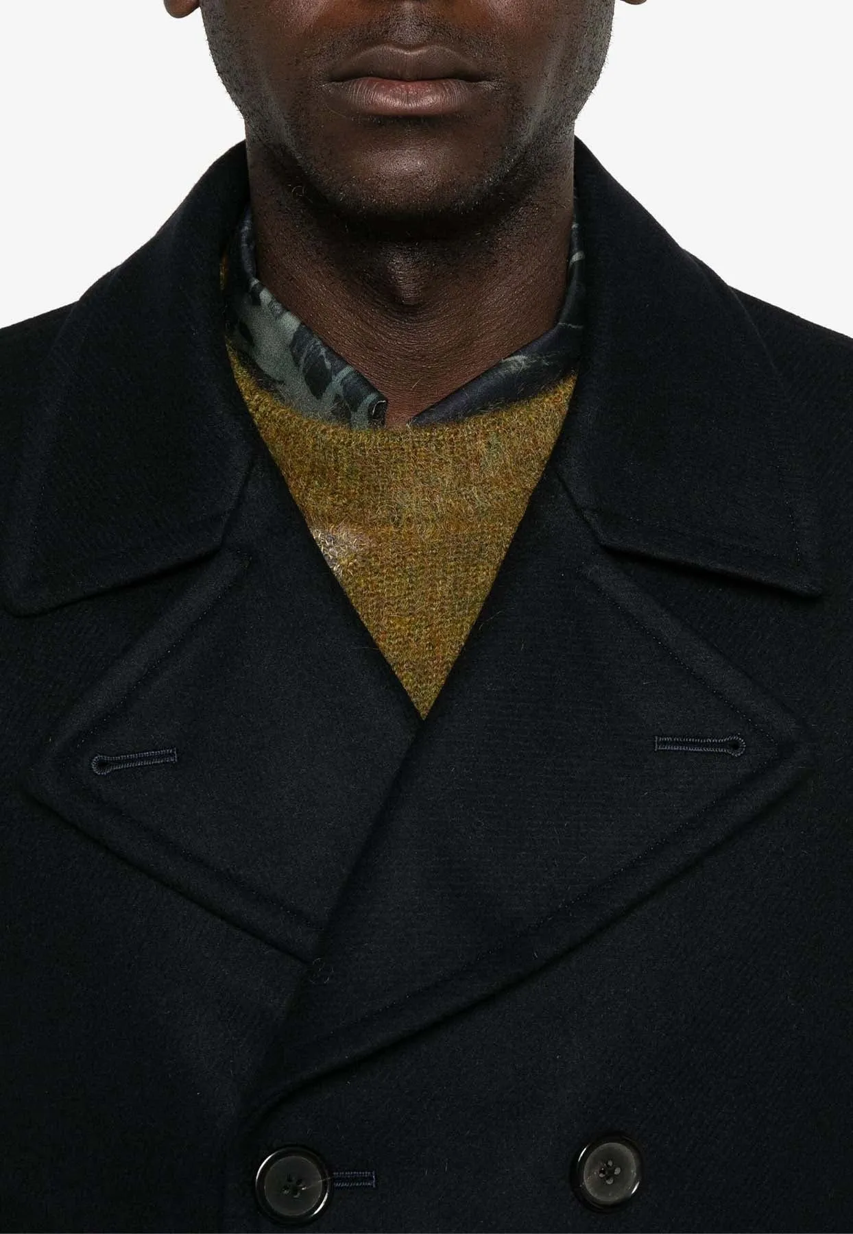 Double-Breasted Peacoat