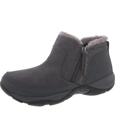 Easy Spirit SEEPIC Womens Leather Side zipper Booties