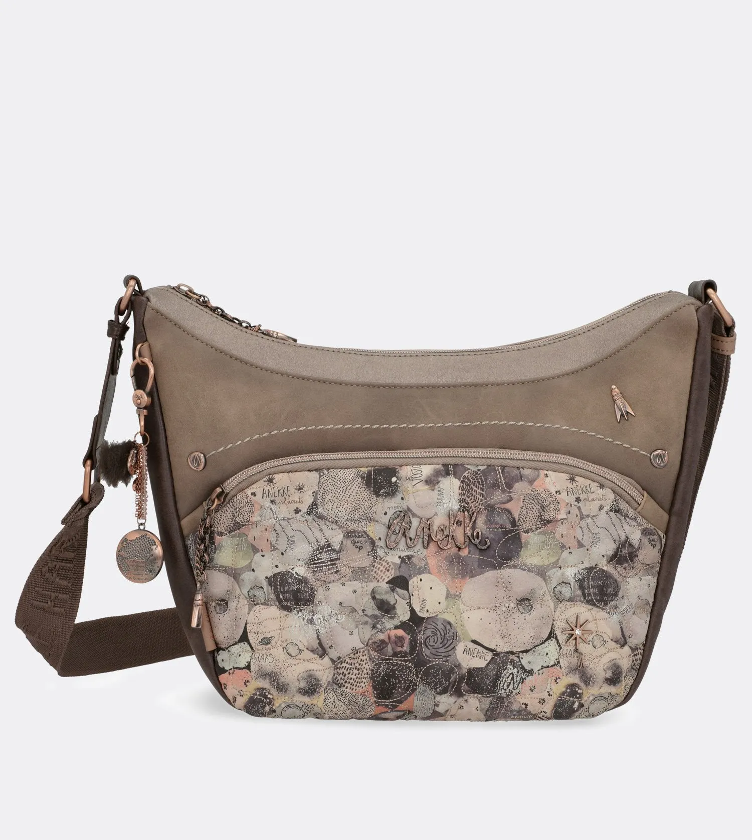 Elegant large universe crossbody bag