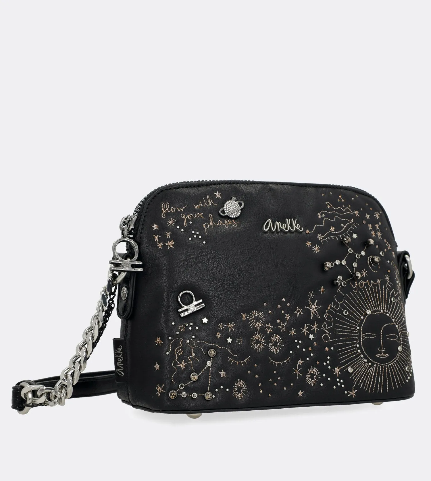 Exquisite spirit crossbody bag with a chain strap