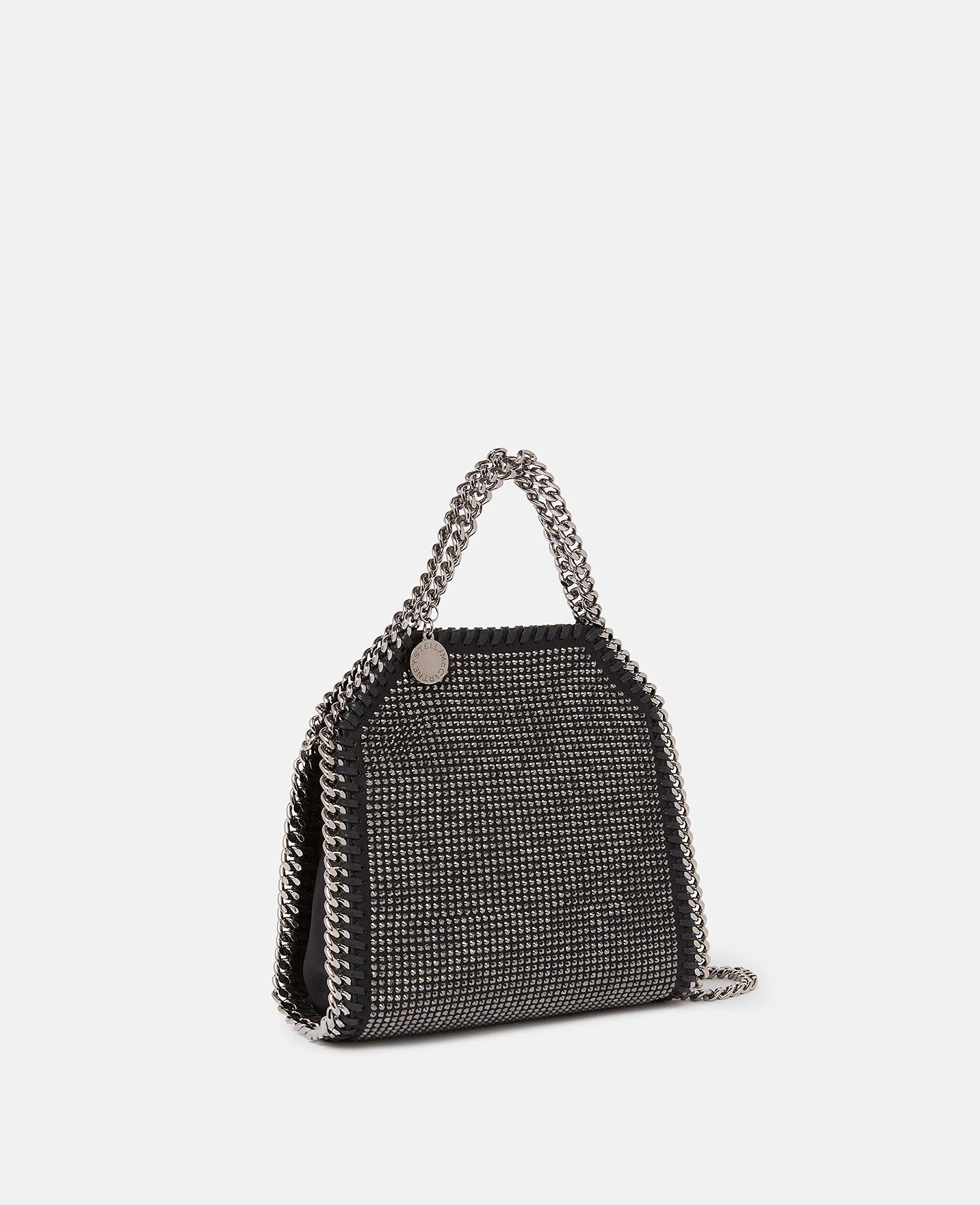 Falabella Crystal Mesh Mini Tote Bag