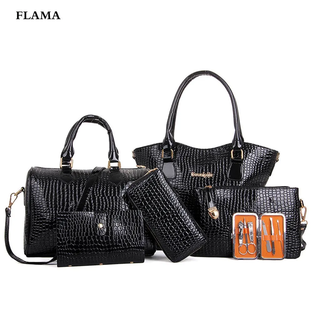 Famous6pcs Women bag Hbag crossbody Shoulder Bag designer women messenger bags Lady Tote luxury hbags