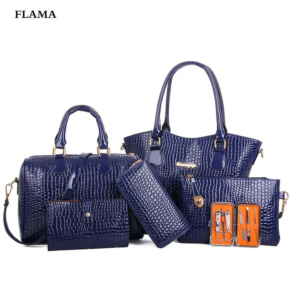 Famous6pcs Women bag Hbag crossbody Shoulder Bag designer women messenger bags Lady Tote luxury hbags