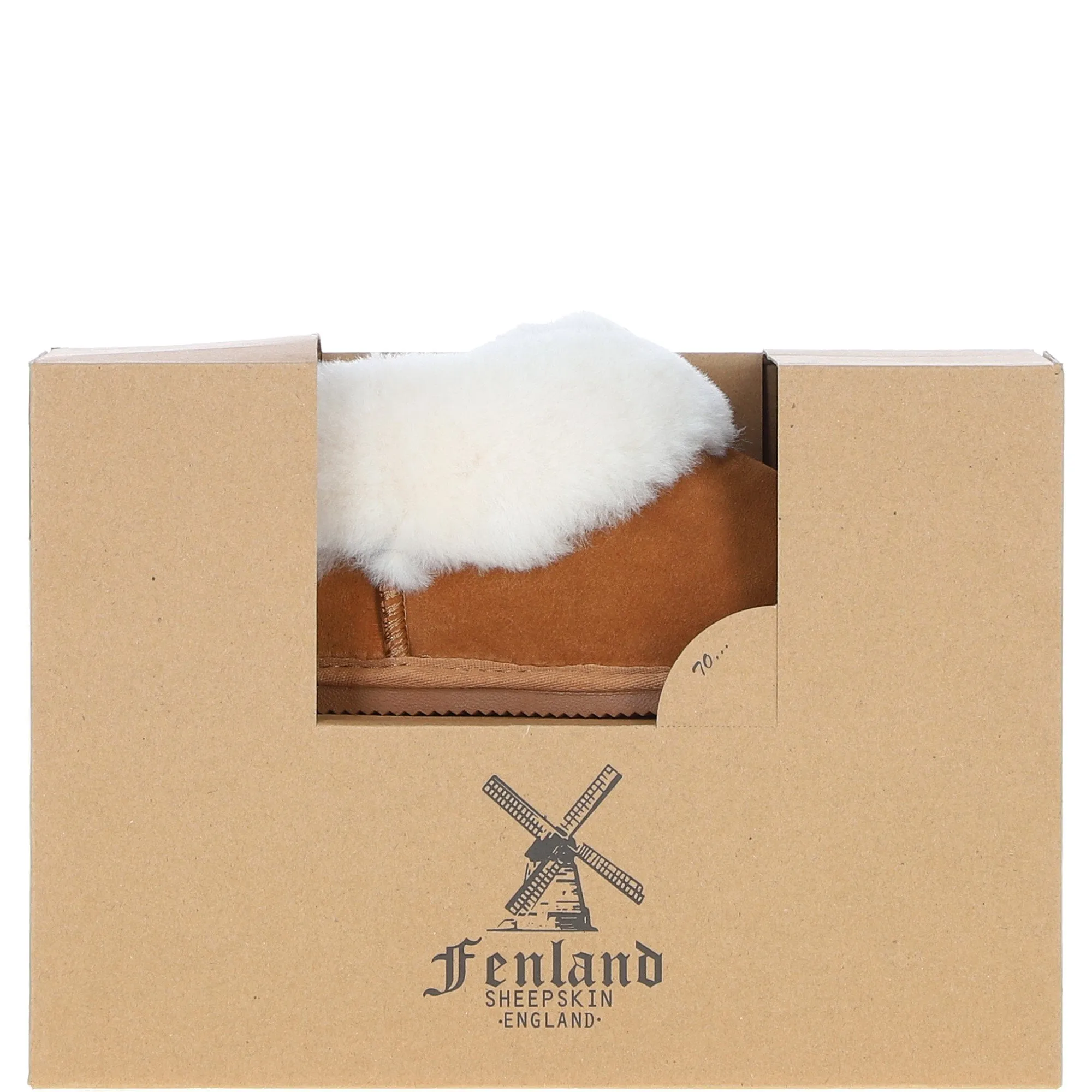 Fenland Chloe Booties Tan