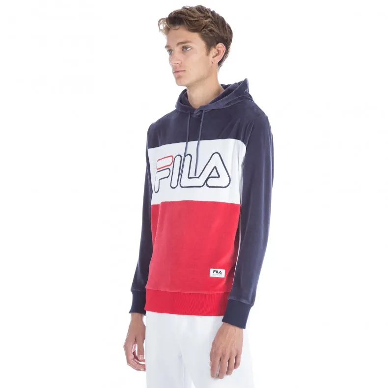 FILA Black Line Baggio Hooded Sweatshirt (Peacoat)