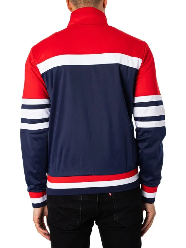 Fila Courto MK2 Track Jacket - Peacoat/Chinese Red/White