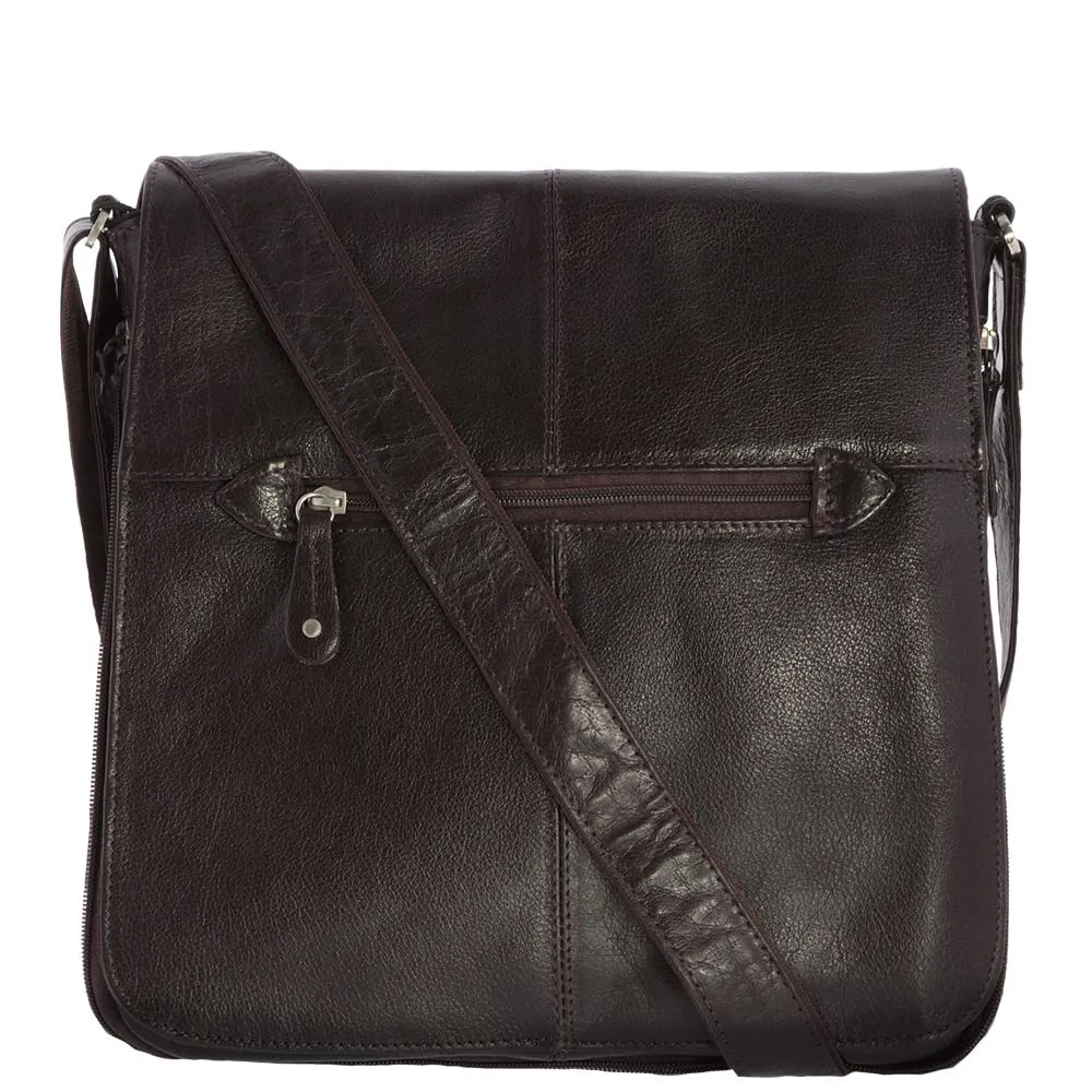 Gabee  Italian Leather Alex Crossbody Satchel GA44529